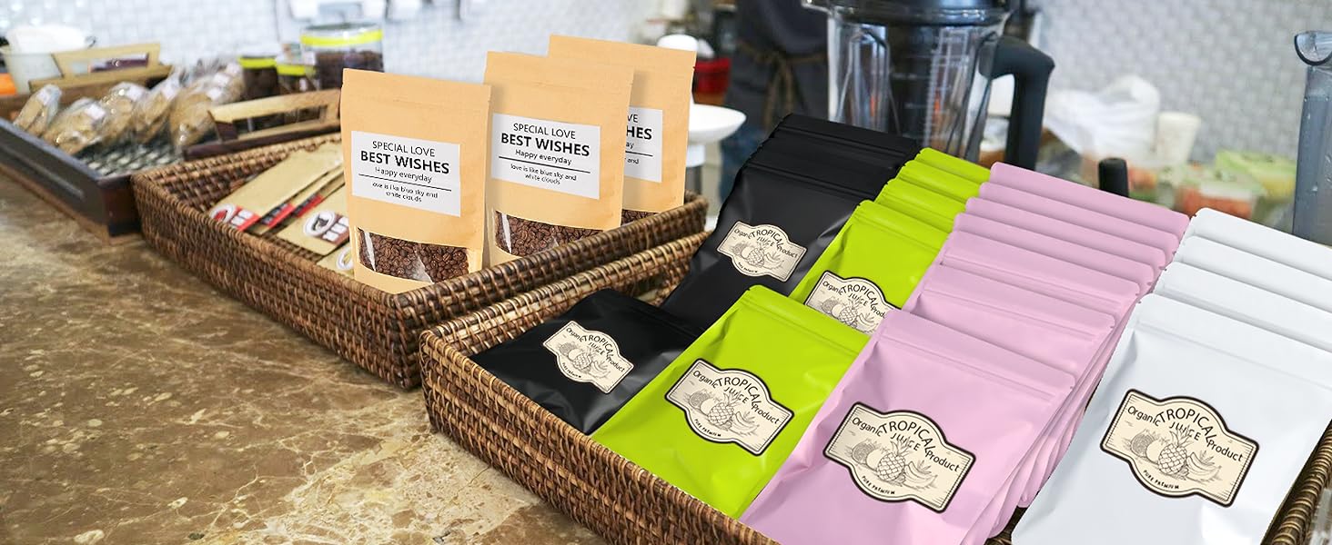 resealable bags