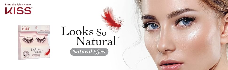 natural looking false eyelashes