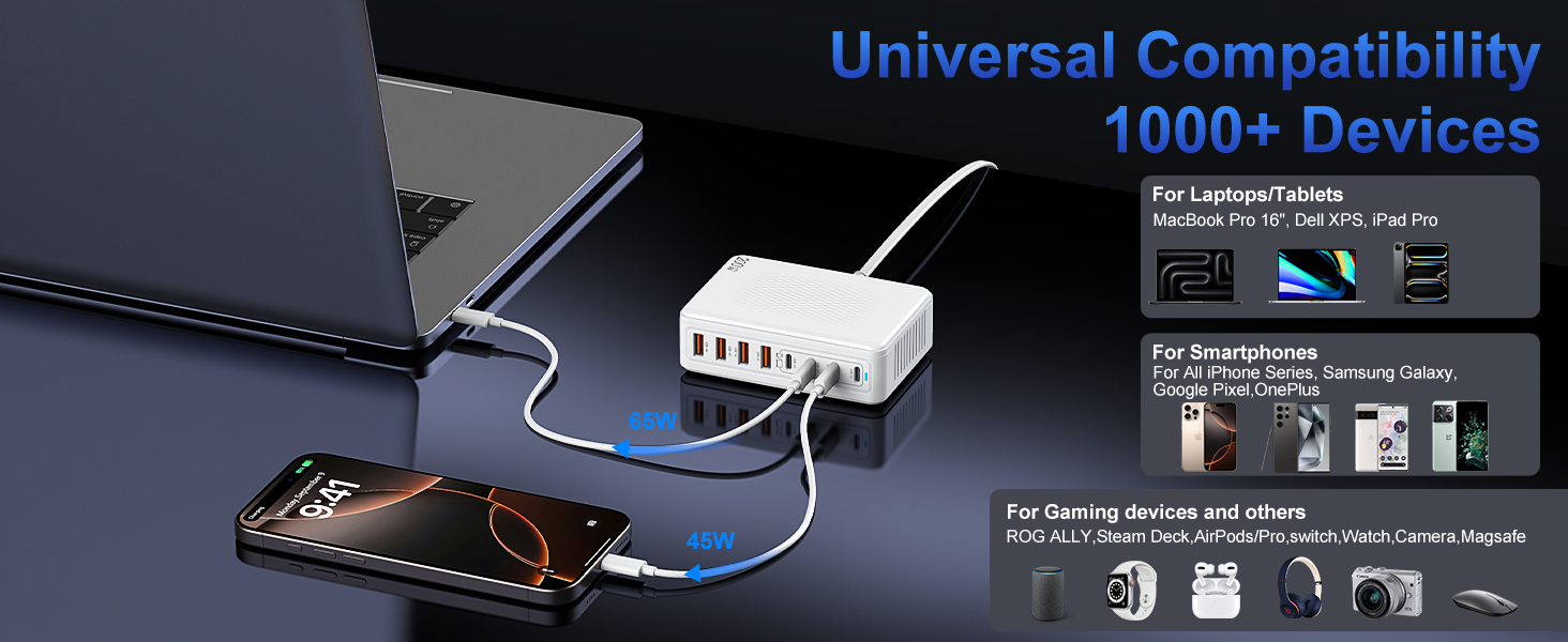 usb charger block multiple ports charging brick usb c charging block usb charging hub accessories