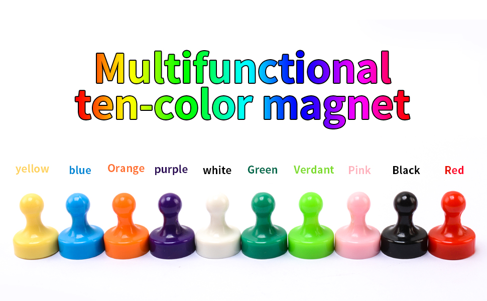 10 colors magnet