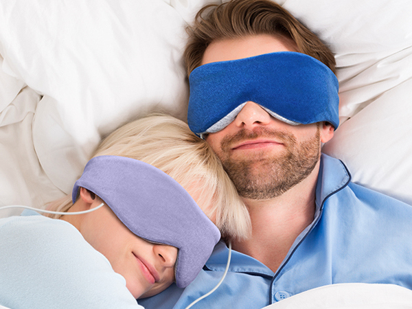 Heated Eye Mask, Warm Eye Compress Mask for Dry Eyes, USB Electric Eye Heating Pad