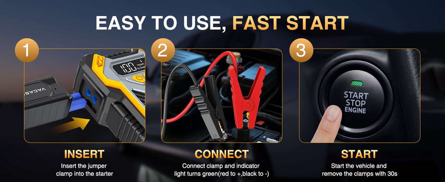 Jump Starter Jump Start Car Jump Starter battery jumper starter portable car battery charger