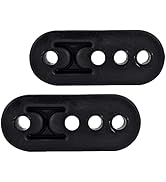 EVIL ENERGY Car Exhaust Rubber Hanger Insulator Bracket Bushing Mount 4 Holes 12mm (0.47