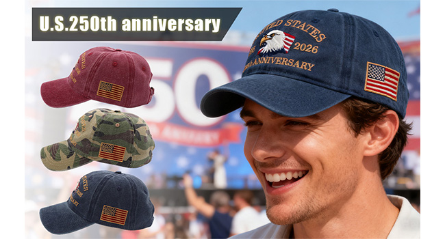 USA 250th anniversary hat