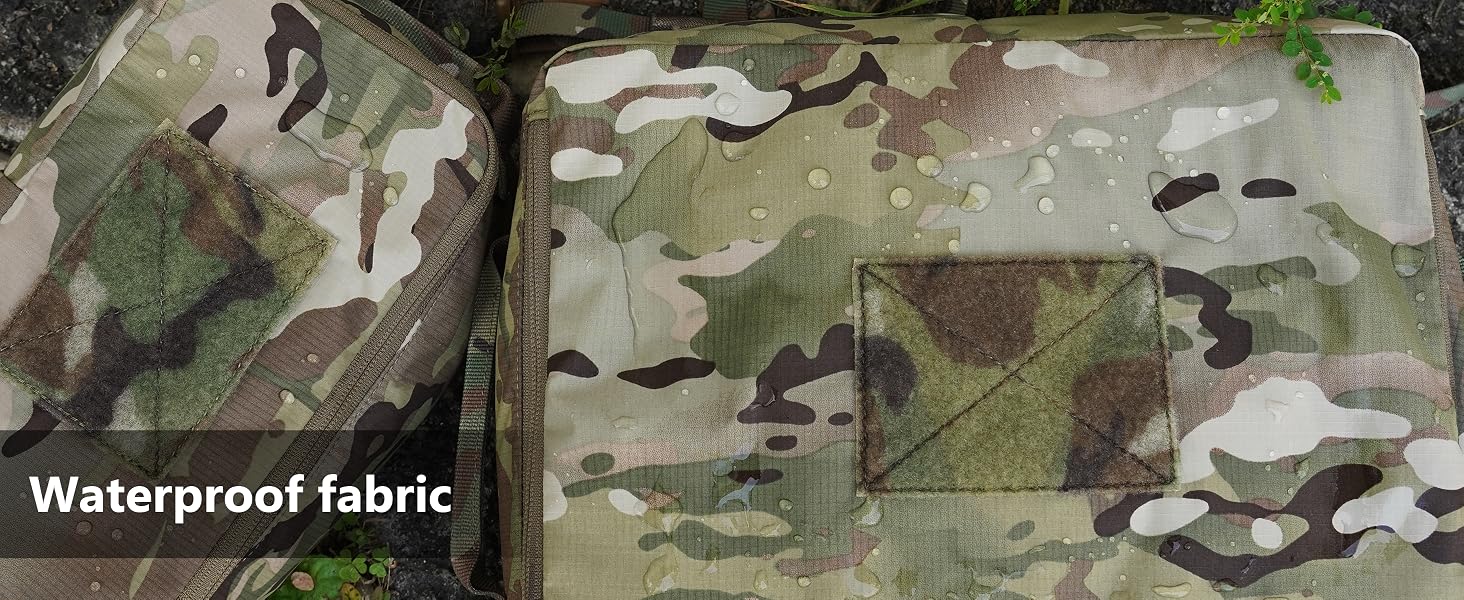 4PCS Tactical Modular Packing Cubes Waterproof