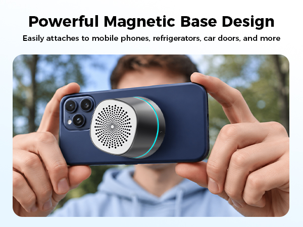 magnetic bluetooth speaker