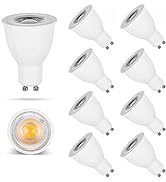Edearkar 10W MR16 (GU10 Base) LED Light Bulbs, Equivalent 100W, 1000 Lumens, 6000K Daylight White...
