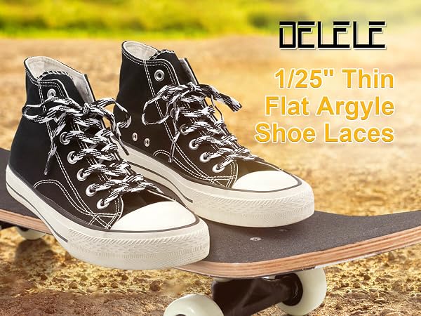 Argyle Shoe Laces