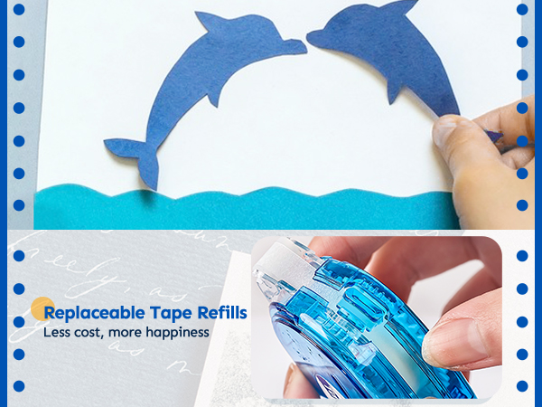 Double Sided Tape Roller