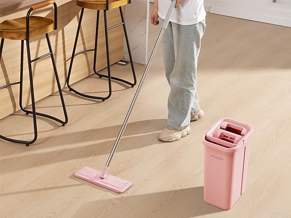 mop and bucket with wringer set for home