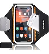 Kebrela Running Armband for iPhone 15/14/13 Pro/Plus &amp; Galaxy S20/S10, 3D Design Cell Phone Armba...