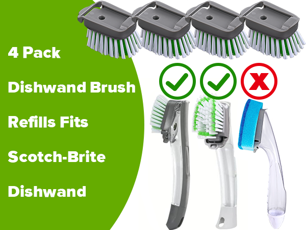 Dishwand Brush Refill