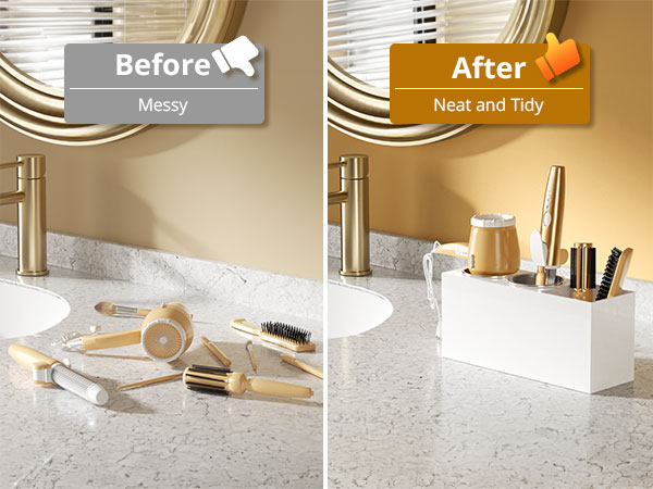 curling iron organizers and storage