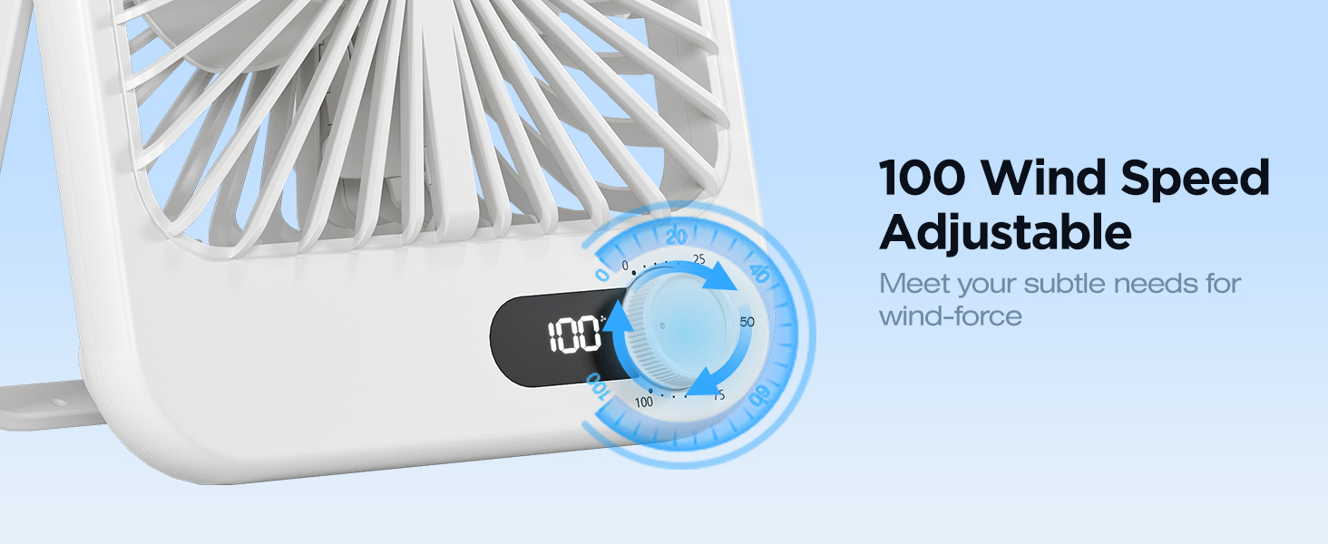 desk fan portable
