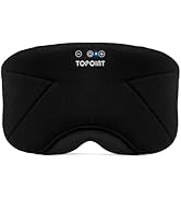 Sleep Mask with Headphones Bluetooth 5.4, TOPOINT Blackout Eye Mask for Sleeping Headphones Earph...
