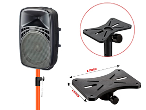 speaker stand height adjustable tripod mount pole stage studio