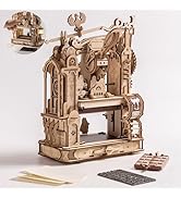 Wowood 3D Puzzles for Adults, STEM Building Kits for Kids, DIY Mechanical Gears Wooden Puzzles, B...