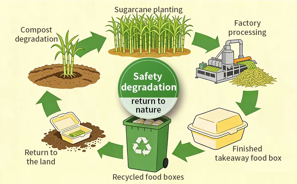 Safely decompose, return to nature