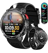 Mens Smart Watch for Android Phones and iPhone,Military Sport Smart Watches for Men Fitness Track...