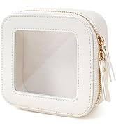 FFpaw Clear Makeup Bag, Small Makeup Bag TSA Approved Toiletry Bag Cosmetic Travel Bag Cute Makeu...