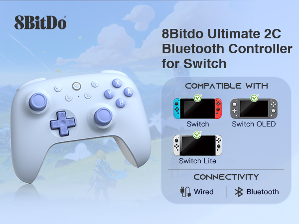 8Bitdo 2c ultimate controller
