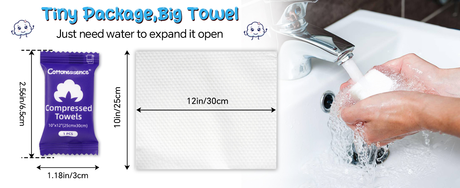 Compressed Towels