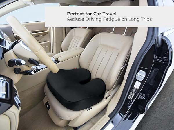 Seat Cushion Pillow - For Car Travel