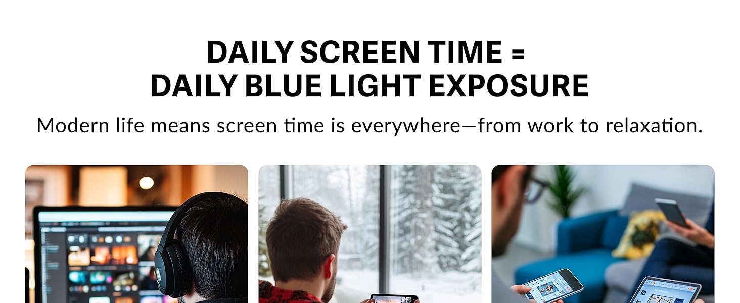 Blue Light Glasses for Woman Men