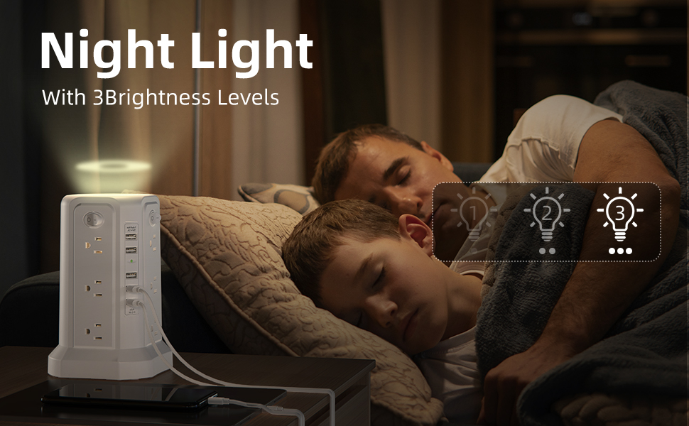 Power Strip Surge Protector