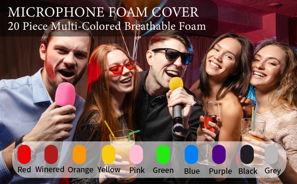 mic covers for microphones karaoke mic covers