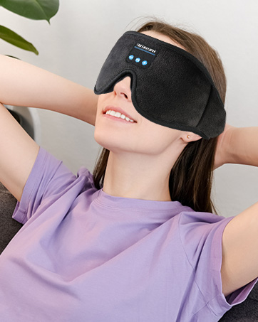 Sleep Headphones 3D Eye Mask Bluetooth Sleep Mask for midday rest