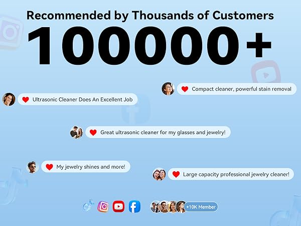 jeatone ultrasonic jewelry cleaner