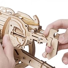 rokr 3d wooden puzzles for adults model kit kw801-step1