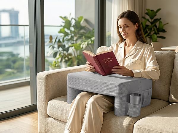 lap desk reading pillow