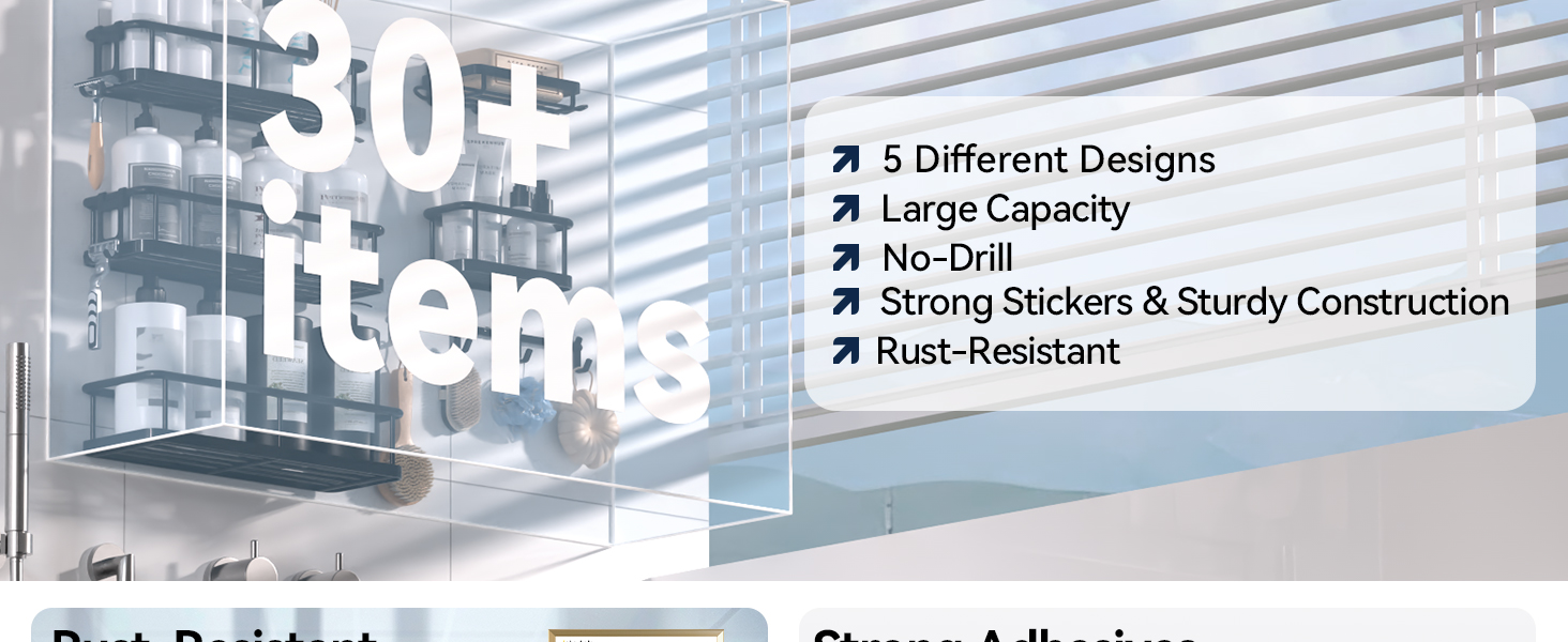 shower caddy shower shelves bathroom organizer