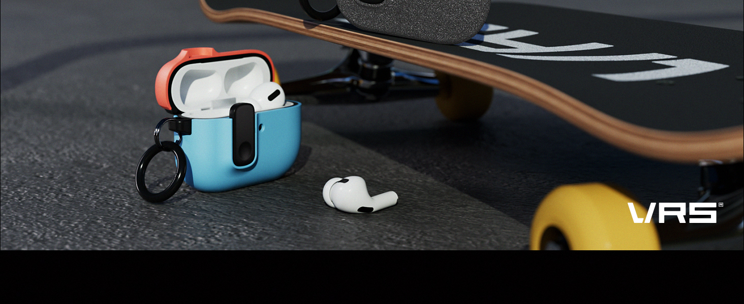 Durable AirPods Pro 3 cover featuring reinforced hinge and strong lock system