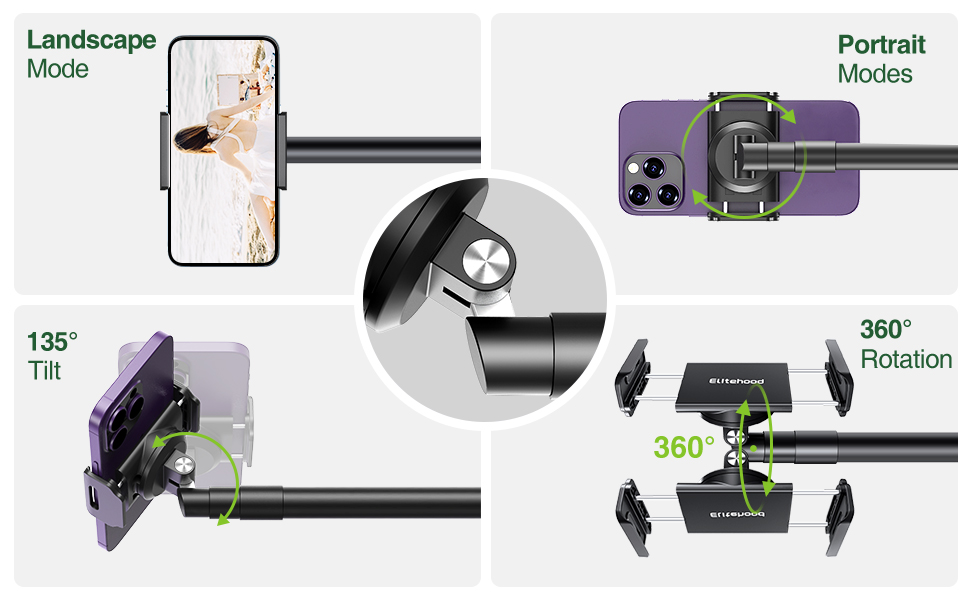 cell phone stand for video recording