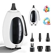 Togvu Electric Balloon Pump, 3-in-1 Electric Air Pump for Latex Foil Mylar Balloon Inflation, Dua...
