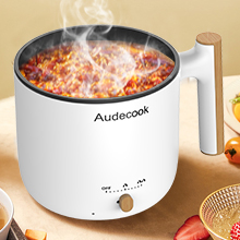Audecook electric pot with steamer