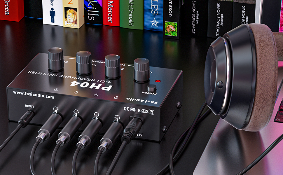 Fosi Audio PH04 Headphone Amplifier