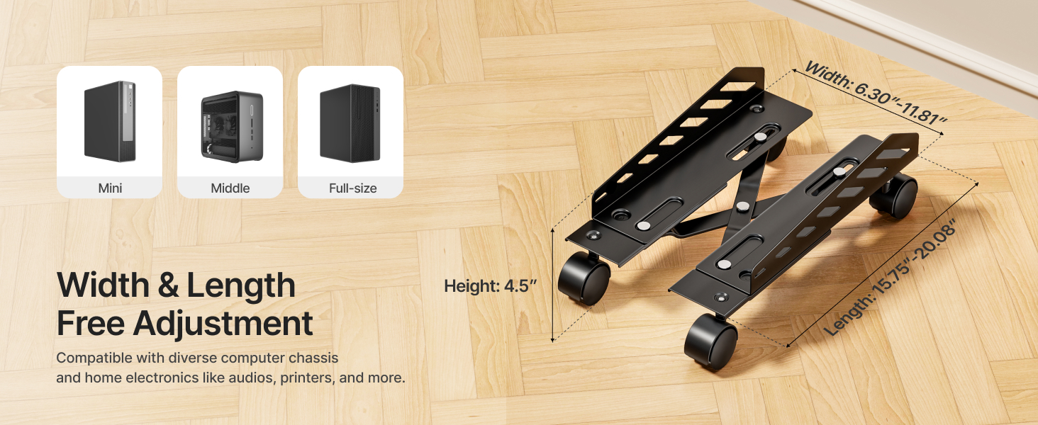 pc stand for floor