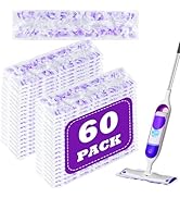 60 Count Power Mop Pads Refills for Swiffer PowerMop Multi-Surface Mopping Pad Disposable Replace...