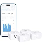 TP-Link ???????? Smart Plug Wi-Fi Mini, Energy Monitoring, Compatible with Alexa & Google Home & ...
