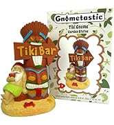 Gnometastic Tiki Garden Gnomes Outdoor Decorations for Yard, Funny Garden Gnomes Decor, Lawn Orna...