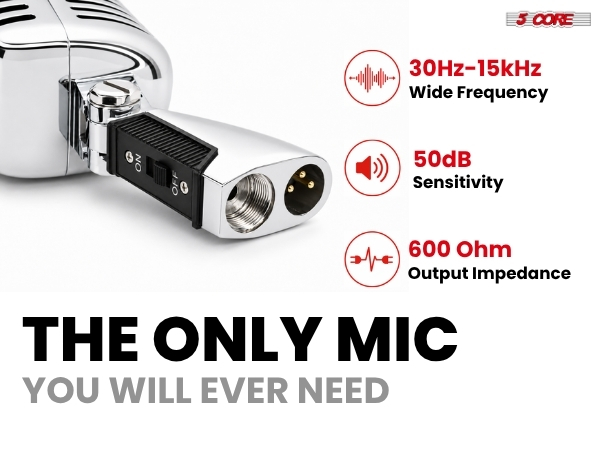 RTRO MIC CH BLU