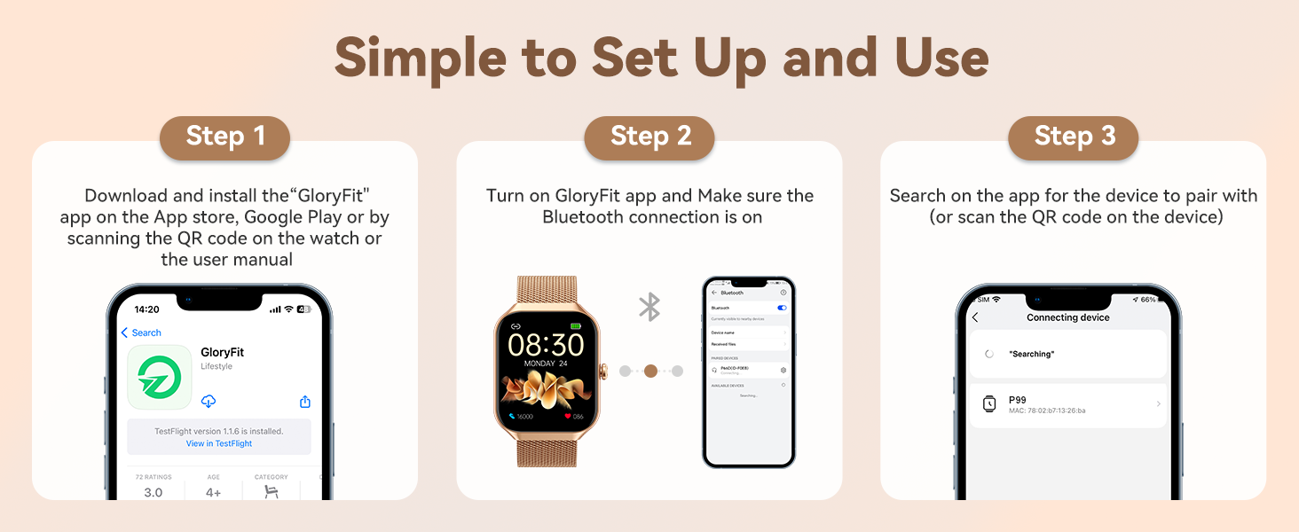 P99F smart watch