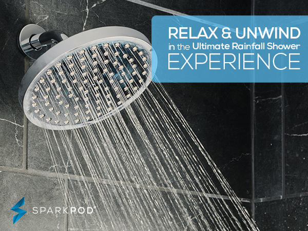 8" round shower head 