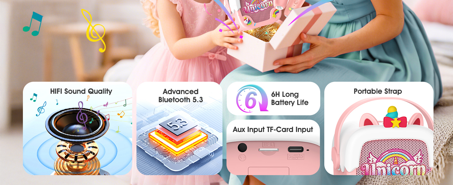 mini karaoke machine