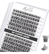 Lash Clusters 144 Pcs Individual Lashes Clusters Eyelash Extensions False Eyelashes DIY Wispy Flu...