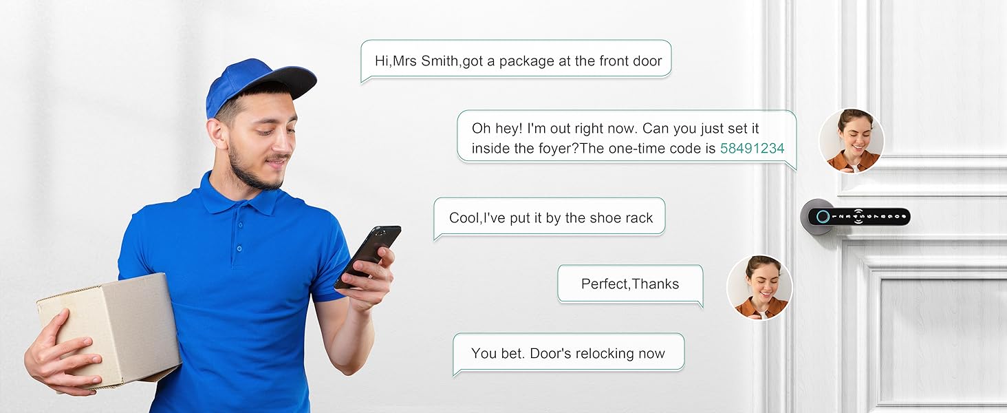 smart fingerprint door lock